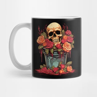 Spooky horror flower bouquet - Happy Halloween Mug